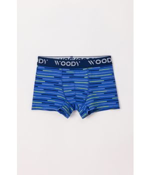 Woody Jongens Boxer set donkerblauw + bl