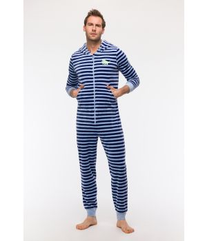 Woody Unisex Onesie blauwe streep