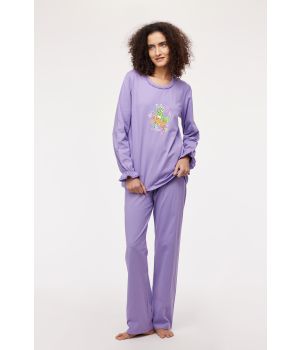 Woody Meisjes-Dames Pyjama lila