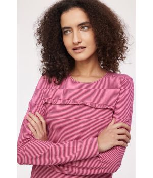 Woody Meisjes-Dames Pyjama roze streep