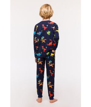 Woody Jongens-Heren Pyjama dino print