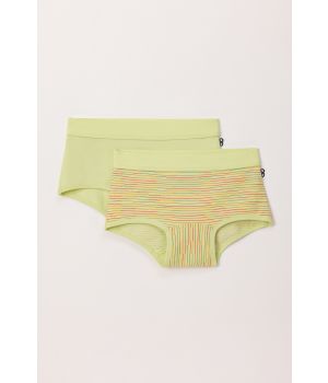 Woody Meisjes Boxer set lichtgroen + str