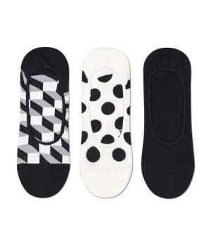 Happy Socks Filled Dot Liner Sock 3-Pack