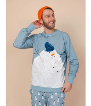 Snurk Pyjama Mr. Snowman Men